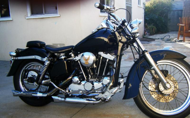 1975 IRONHEAD HARLEY DAVIDSON - CUSTOM BIKE