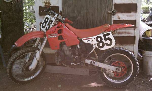 1989 honda cr500 dirtbike