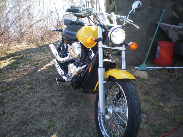 2002 honda 750 shadow showroom condition