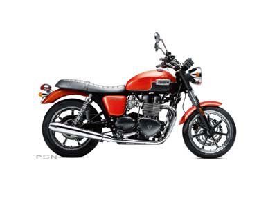 2013 Triumph Bonneville - Intense Orange / Phantom Black