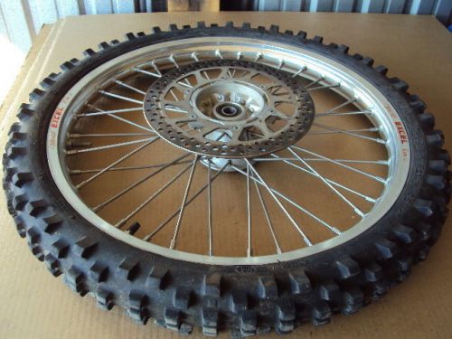 99&#039; husaberg fc501 fc 501 / excel 21&#034; front wheel with rotor