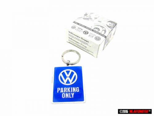 Vento genuine vw parking only keyring keychain keyfob keytag