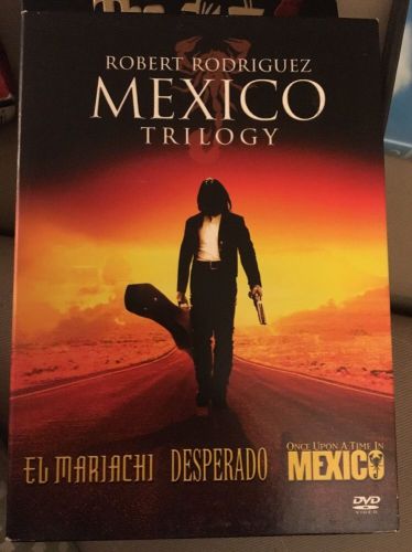 Robert rodriguez mexico trilogy (el mariachi/desperado/once upon a time in mexic