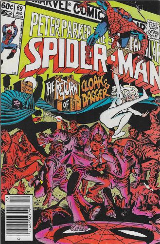 Spectacular spider-man #69 (1976 1st series) marvel comics, near mint.