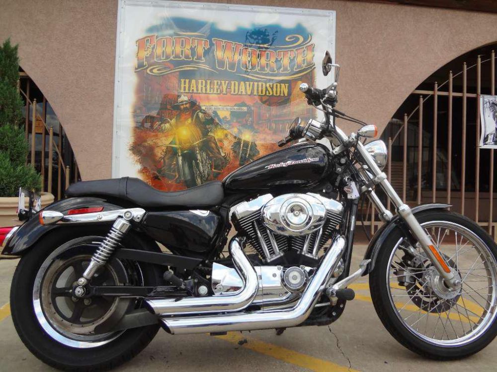 2007 harley-davidson xl 1200c sportster  cruiser 