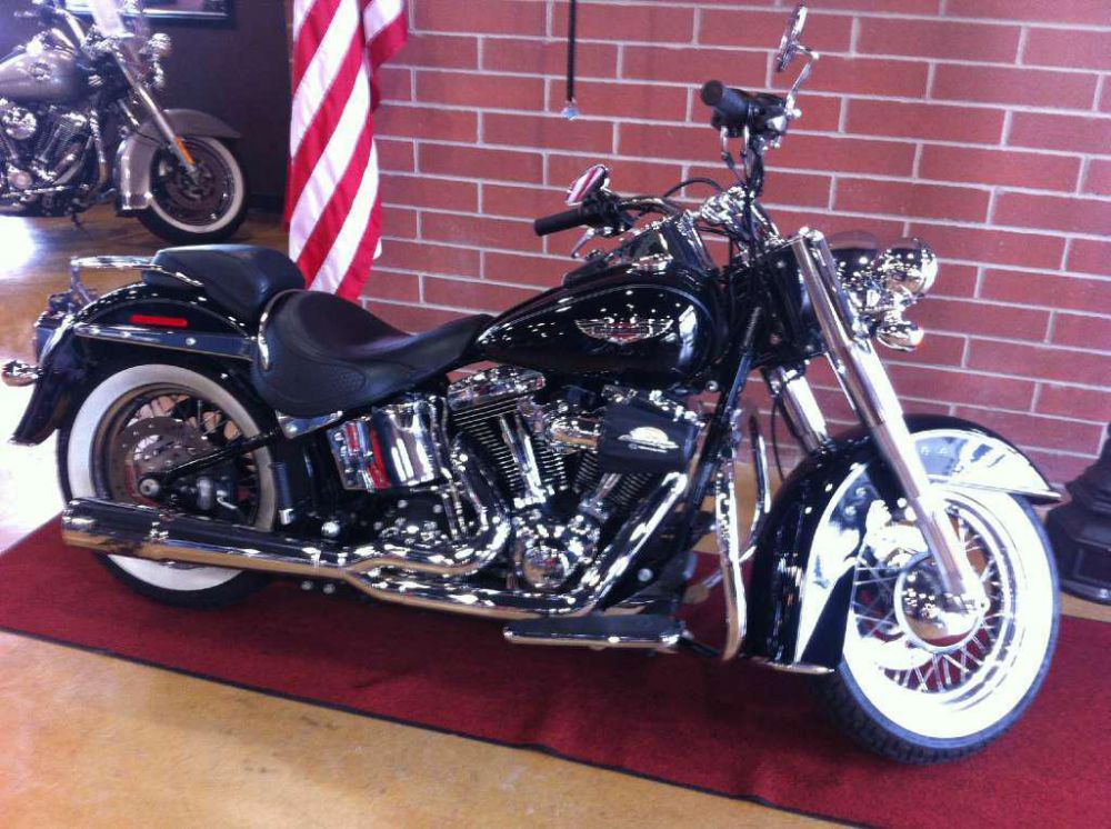 2012 harley-davidson flstn softail deluxe  cruiser 