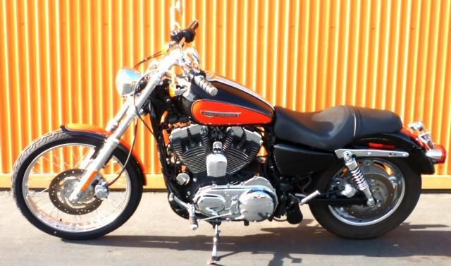 2009 harley-davidson xl 1200c sportster 1200 custom  cruiser 