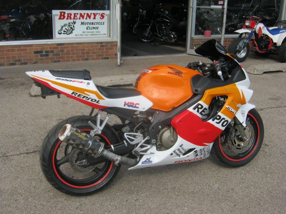 2002 honda cbr600f4i repsol clone  sportbike 