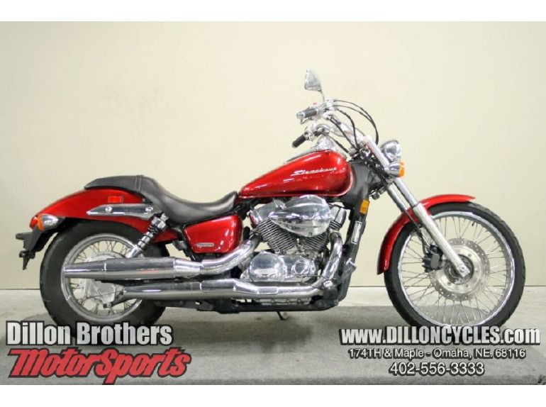 2009 honda vt750 - shadow spirit 750 - red 