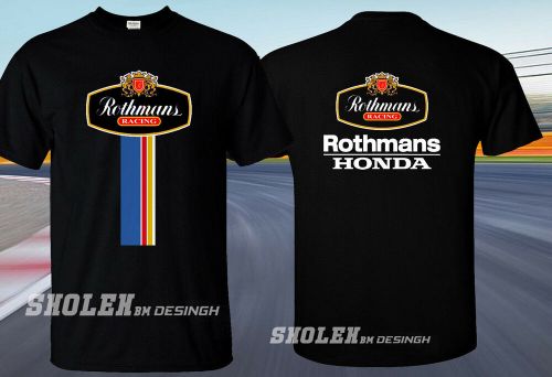 New classic rothmans honda motor bike logo t-shirt unisex funny usa size s-5xl