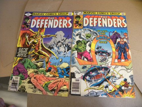 Marvel 1979 4 issues THE DEFENDERS 74 Foolkiller 75 76 79 mst