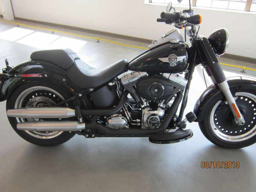 2012 harley-davidson flstfb softail fat boy lo  cruiser 