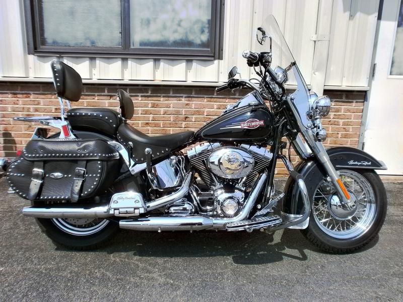 2008 harley-davidson flstc - softail heritage softail classic  cruiser 