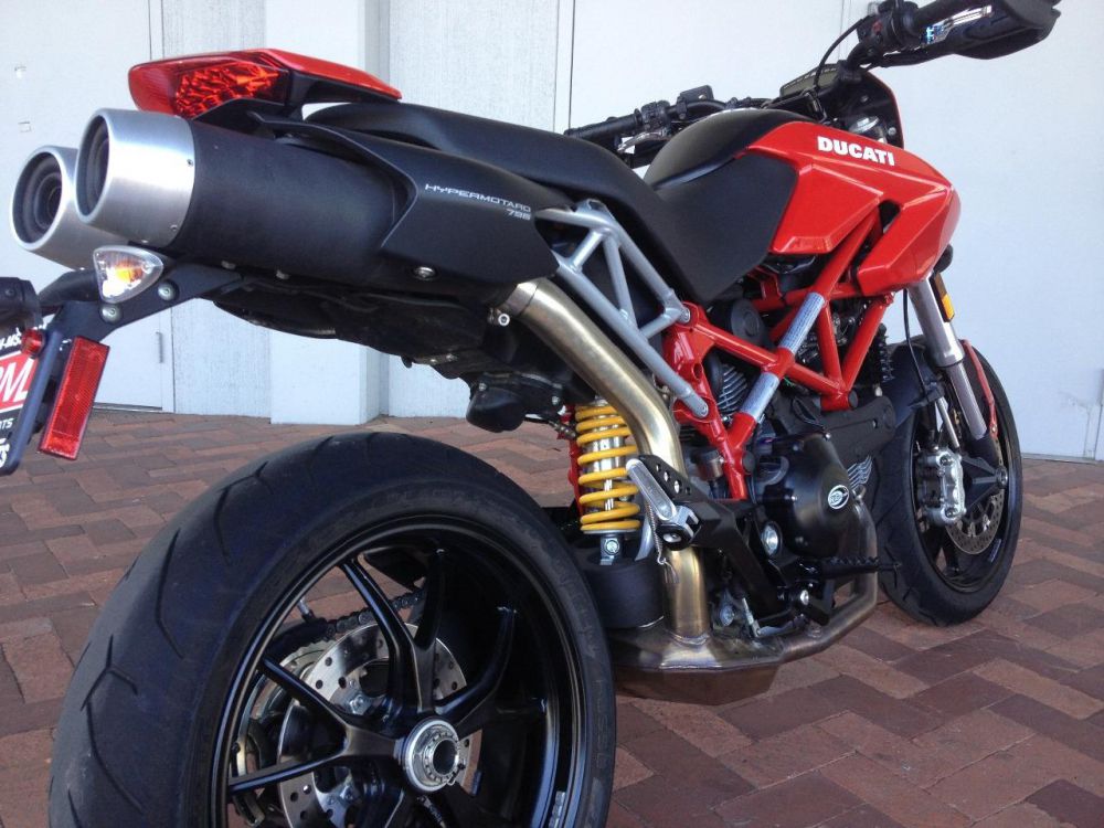 Hypermotard Ducati оранжевый