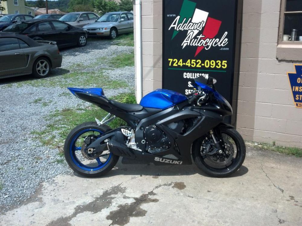 2007 suzuki gsx-r600  sportbike 