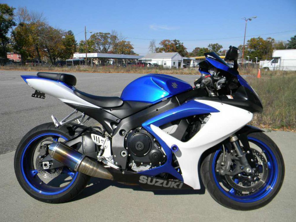 2007 suzuki gsx-r600  sportbike 