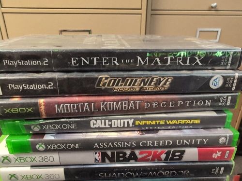 Microsoft xbox 360/xbox 1/ps2 games lot all tested working nice games