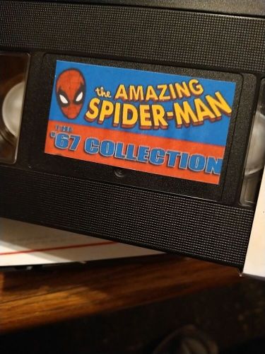 Spiderman the 67 collection vhs lot