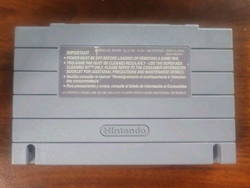 Mario&#039;s time machine super nintendo snes 1993