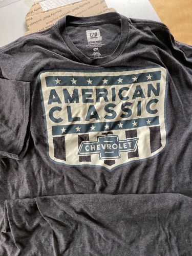 4XL Chevrolet American Classic T-Shirt GM Chevy American Car Mechanic Gift Tee