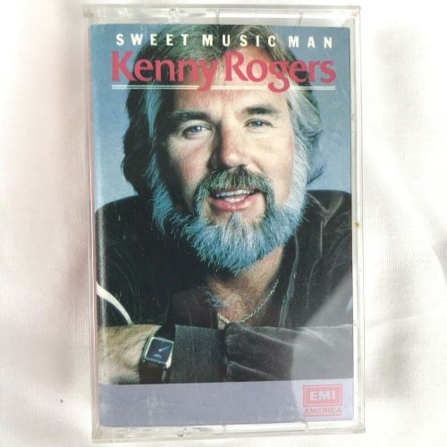 Sweet Music Man Kenny Rogers Cassette 1985 EMI Country Desperado 80&#039;s