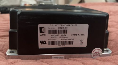 Curtis Sepex Controller 36/48volt 1268-5403 400amp