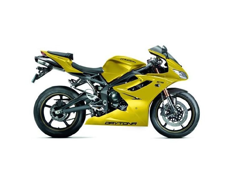 2013 triumph daytona 675 le - sulphur yellow 