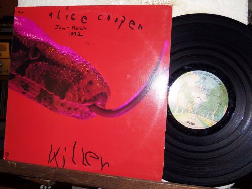 Alice cooper lp killer warner bros bs-2567 dead babies be my lover desperado etc