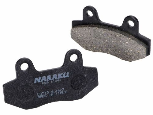 Naraku brake pads organic for peugeot speedfight 3, hyosung gt, adly, sym-