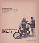 1966 Hodaka Motorcycles Print Ad 8&#034;x11&#034; Gordon Sechier Arvada CO Race Champion