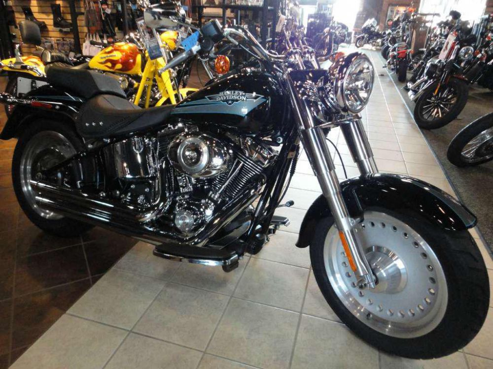 2009 harley-davidson flstf softail fat boy  cruiser 