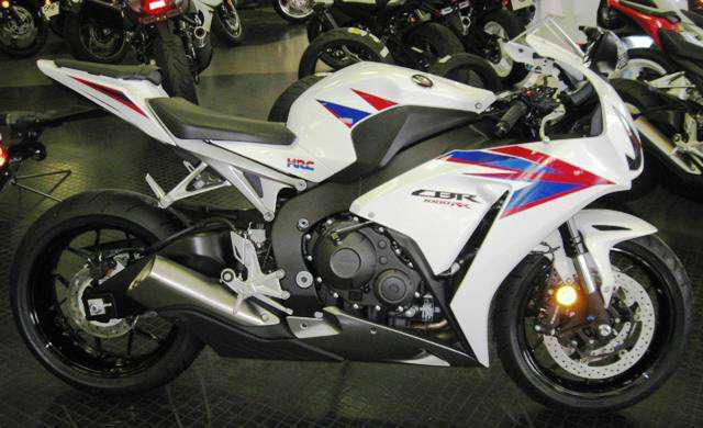 2012 honda cbr1000rr  sportbike 