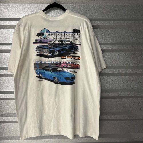 Vintage 90&#039;s Chrysler Plymouth Classic American Street Muscle Car Shirt Size XL