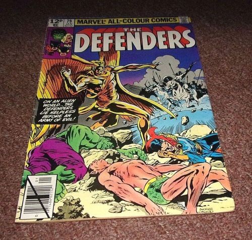 DEFENDERS # 79&lt;&gt;MARVEL COMICS&lt;&gt;ED HANNIGAN / HERB TRIMPE&lt;&gt;1980&lt;&gt;fine(6.0) ~