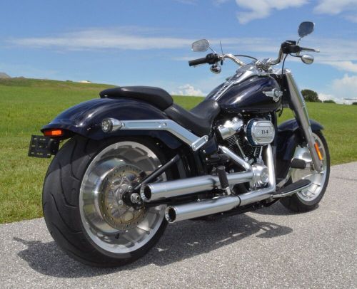 2019 Harley-Davidson 114ci FATBOY SOFTAIL FLFBS ABS Only 5,073 Miles