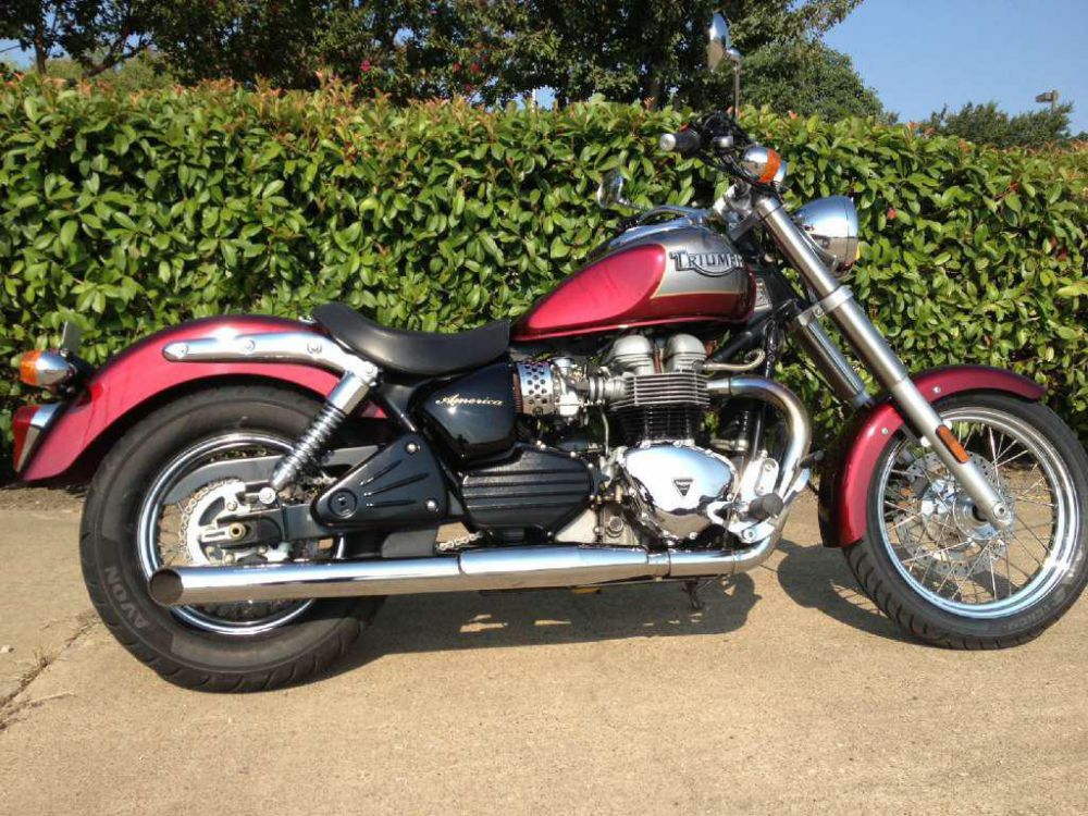 2005 triumph america  cruiser 