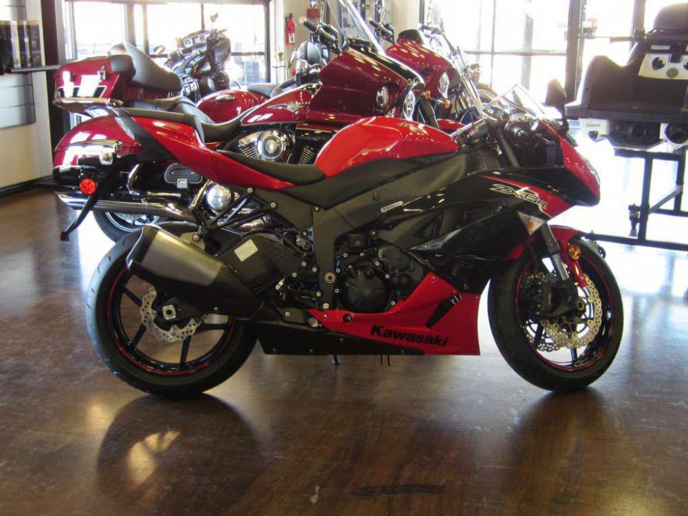 2012 kawasaki ninja zx-6r  sportbike 