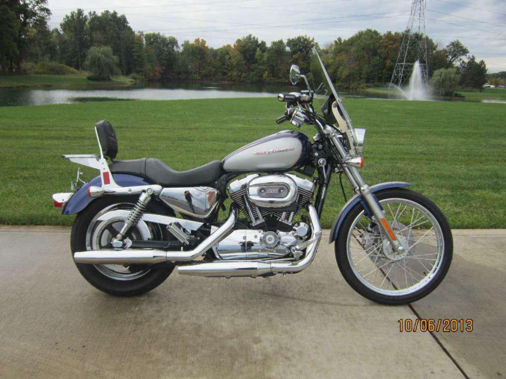 2006 harley-davidson xl 1200c sportster  cruiser 