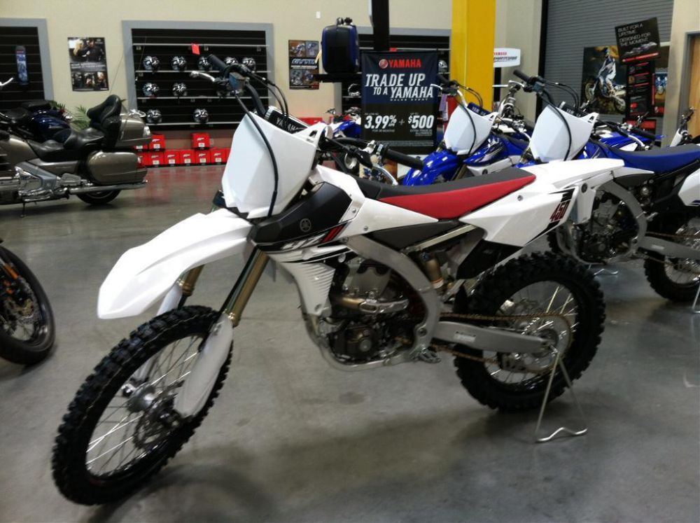 2014 yamaha yz450f  mx 