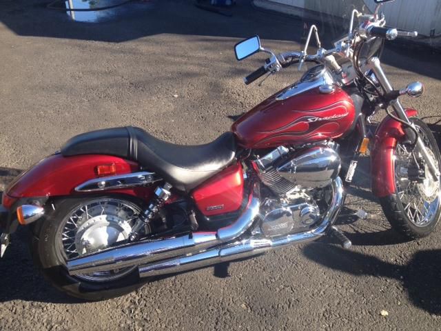 Used 2008 honda shaddow spirt for sale.