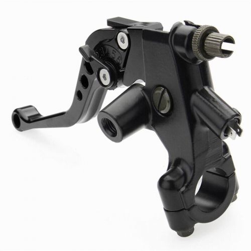 7/8in Motorcycle Brake Clutch Master Cylinder Reservoir Lever Handlebar Mount