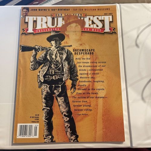 True West Magazine Billy The Kid Dreamscape Desperado May 2007
