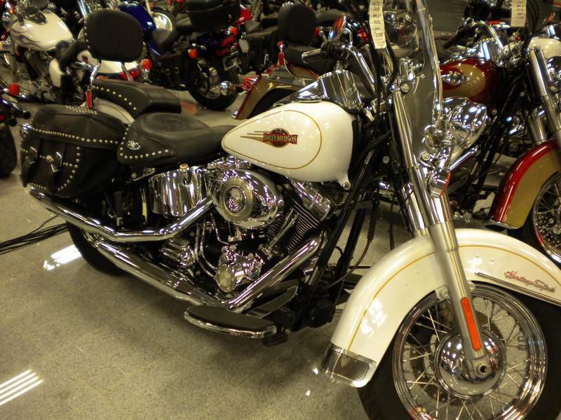 2008 harley-davidson flstc - softail heritage softail classic  cruiser 