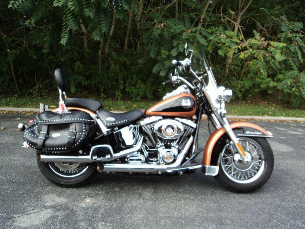 2008 harley-davidson flstc heritage softail classic  cruiser 