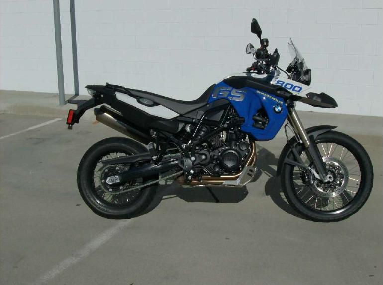 2012 bmw f 800 gs  dirt bike 