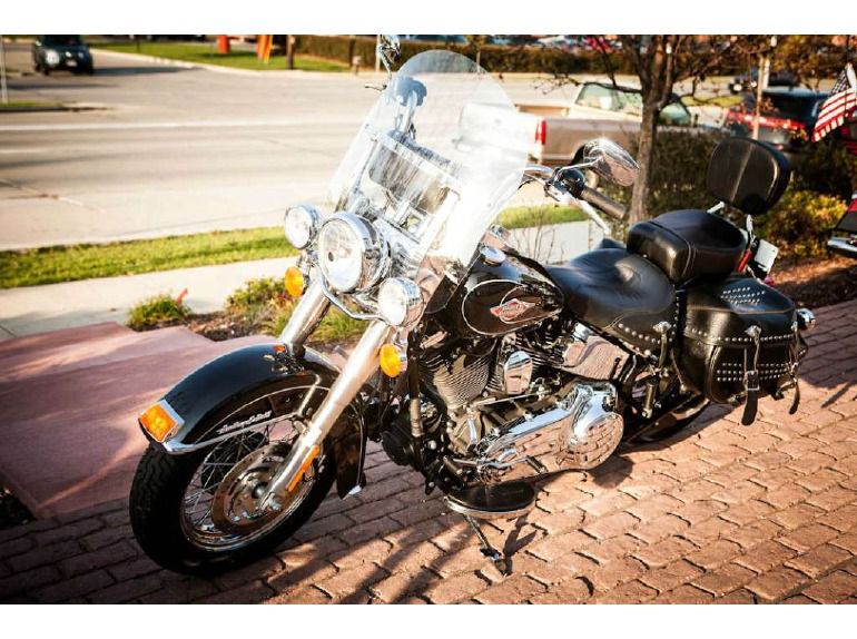 2009 harley-davidson flstc heritage softail classic 