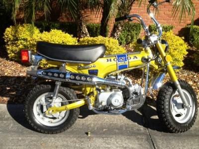 25870 used 1972 honda ct 70 completely restored