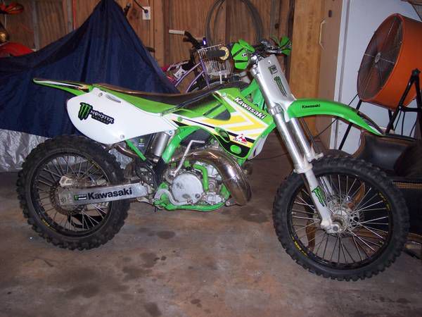 1999 kawasaki kx 250 motorcross dirt bike