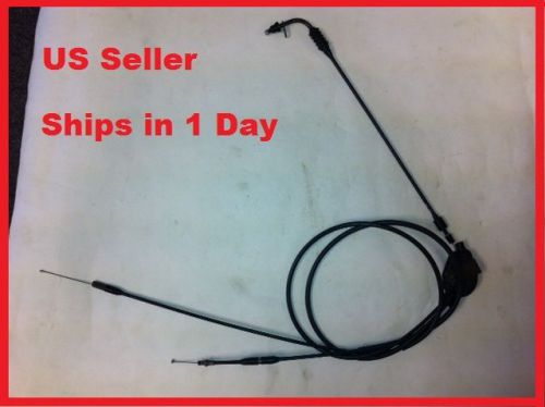 Vento 2 stroke throttle cable, split type cable