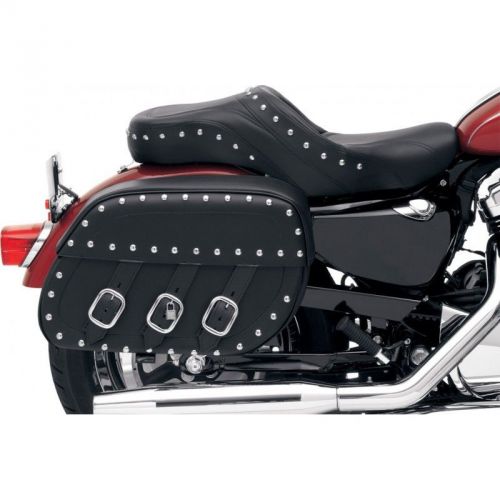 Saddlemen Rigid-Mount Universal Slant Saddlebags, Desperado